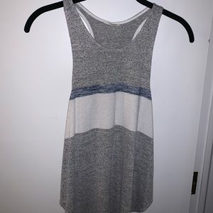 Wilfred Free Alligator Stripe Swing Tank Top